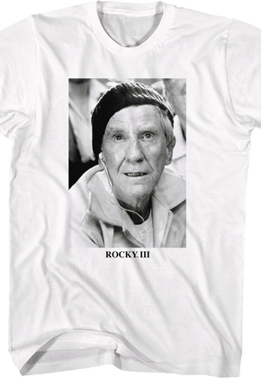 Black And White Mickey Photo Rocky III T-Shirt