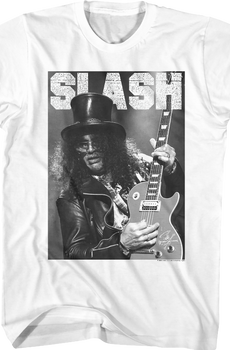 Black And White Photo Slash T-Shirt