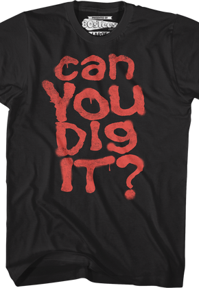 Black Can You Dig It Warriors T-Shirt