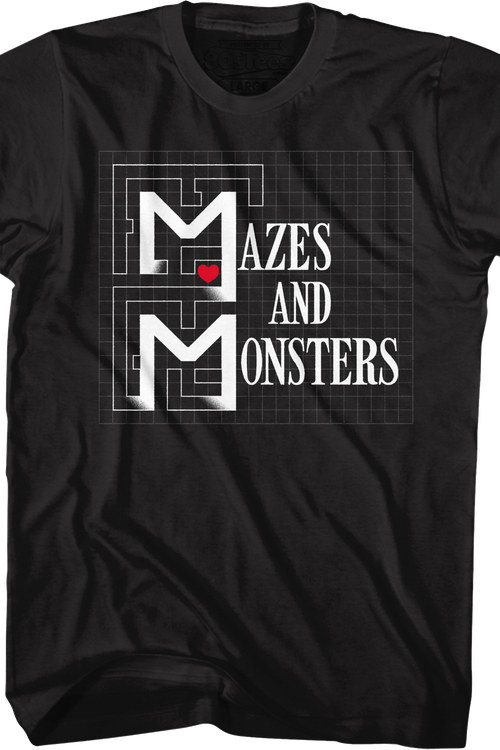 Black Mazes And Monsters T-Shirt