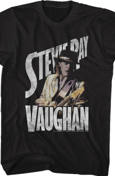 Black Stevie Ray Vaughan T-Shirt