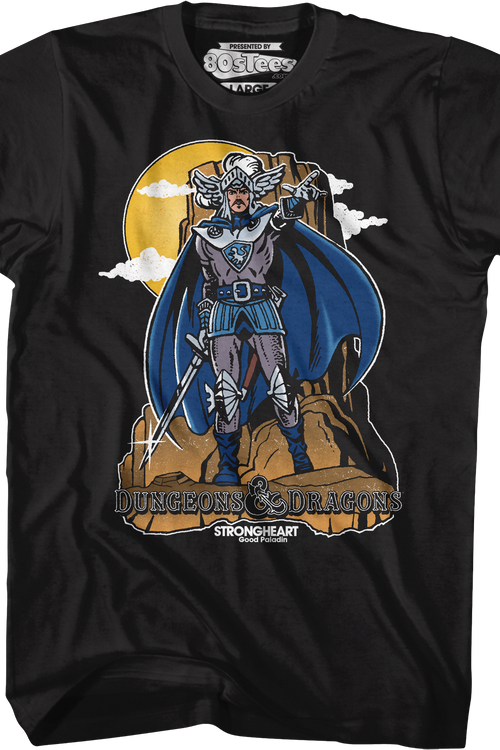 Black Strongheart Dungeons & Dragons T-Shirt