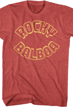 Block Letters Rocky Balboa T-Shirt