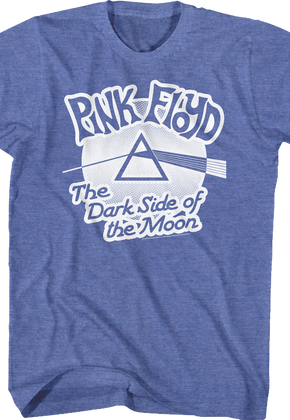 Blue Dark Side of the Moon Pink Floyd T-Shirt