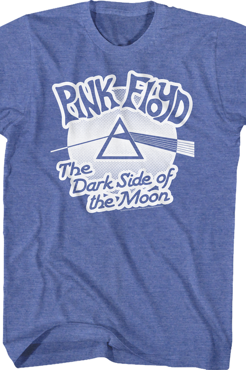 Blue Dark Side of the Moon Pink Floyd T-Shirt