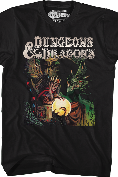 Book Cover Dungeons & Dragons T-Shirt