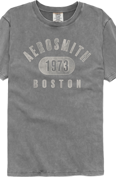 Boston 1973 Aerosmith Comfort Colors Brand T-Shirt