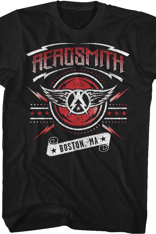 Boston Banner Aerosmith T-Shirt