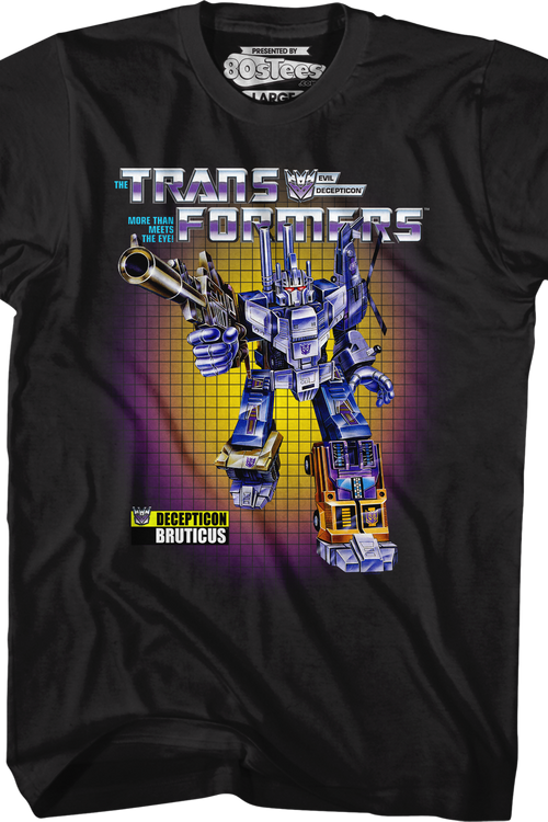 Box Art Bruticus Transformers T-Shirt