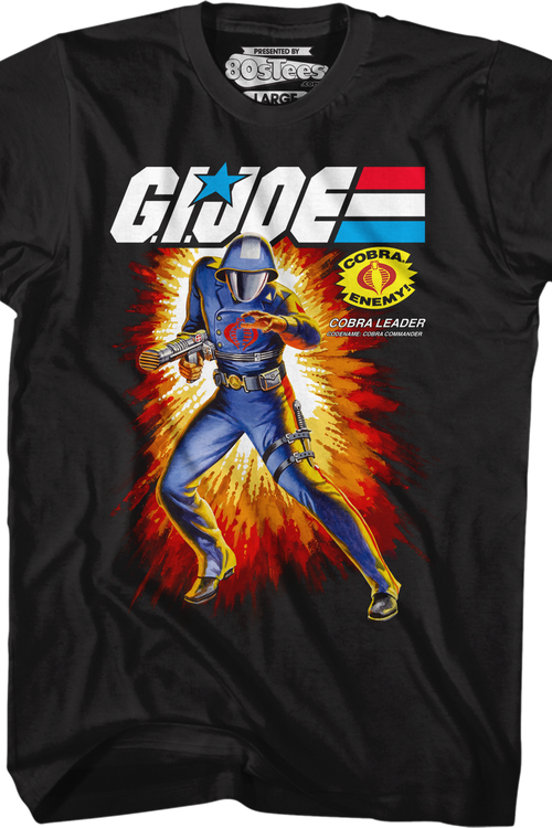 Box Art Cobra Commander GI Joe T-Shirt