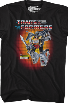 Box Art Grimlock Transformers T-Shirt