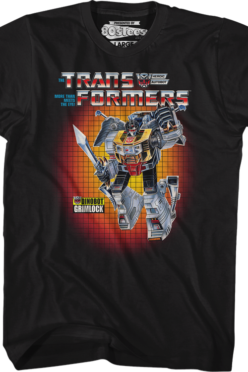 Box Art Grimlock Transformers T-Shirt