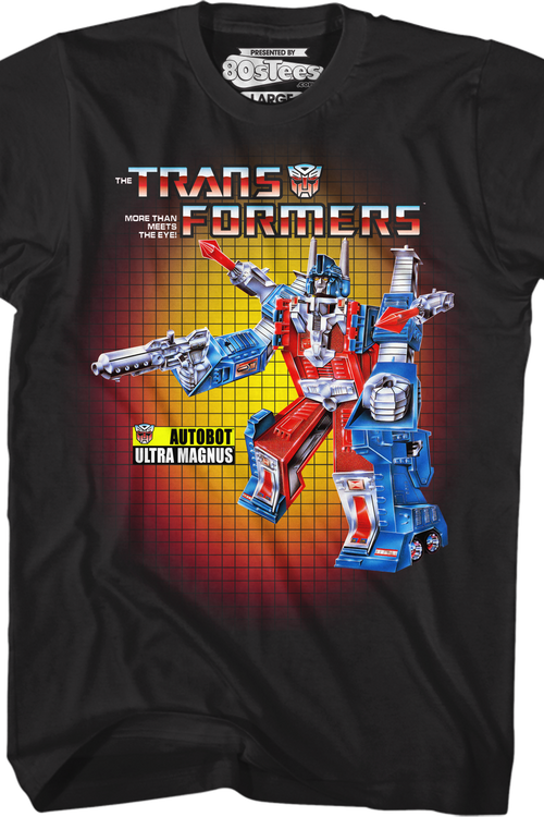 Box Art Ultra Magnus Transformers T-Shirt