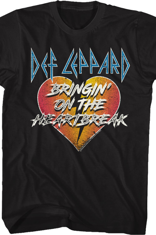 Bringin' On The Heartbreak Def Leppard T-Shirt