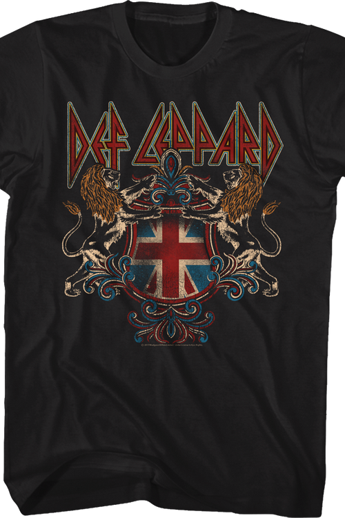 British Crest Def Leppard T-Shirt