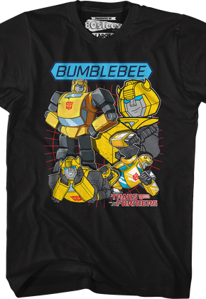 Bumblebee Collage Transformers T-Shirt