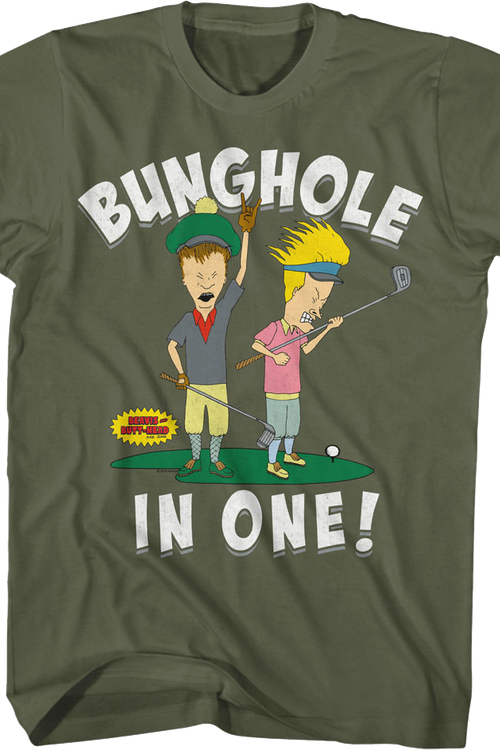 Bunghole In One Beavis And Butt-Head T-Shirt