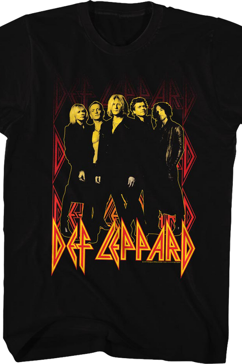 Burning Logo Def Leppard T-Shirt