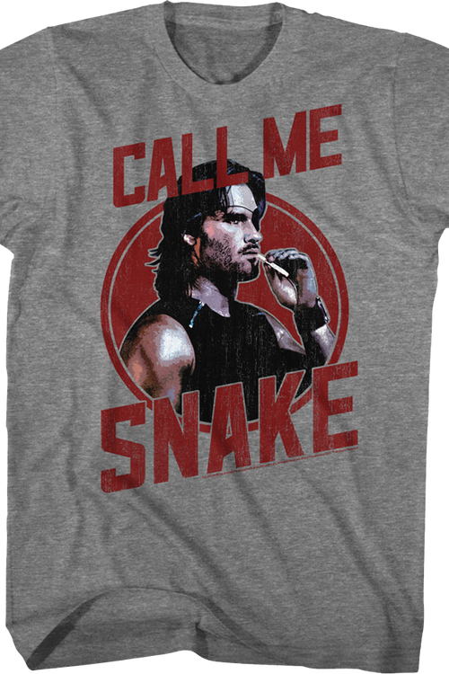 Call Me Snake Escape From New York T-Shirt