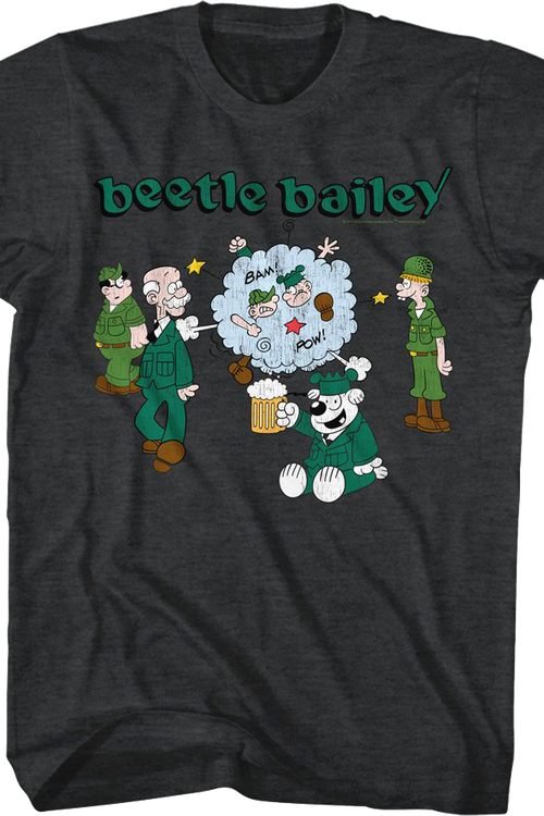 Camp Swampy Characters Beetle Bailey T-Shirt