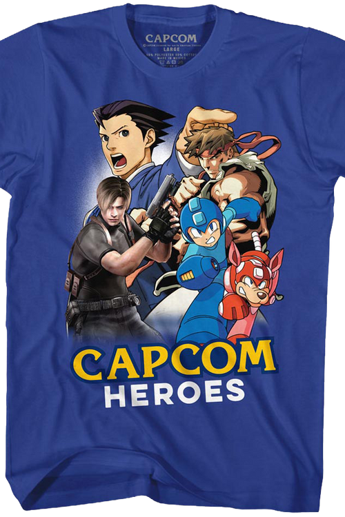 Capcom Heroes T-Shirt