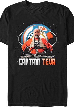 Captain Teva The Mandalorian Star Wars T-Shirt