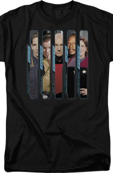 Classic Captains Star Trek T-Shirt