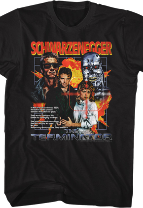 Cast Collage Terminator T-Shirt