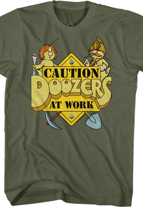 Caution Doozers At Work Fraggle Rock T-Shirt