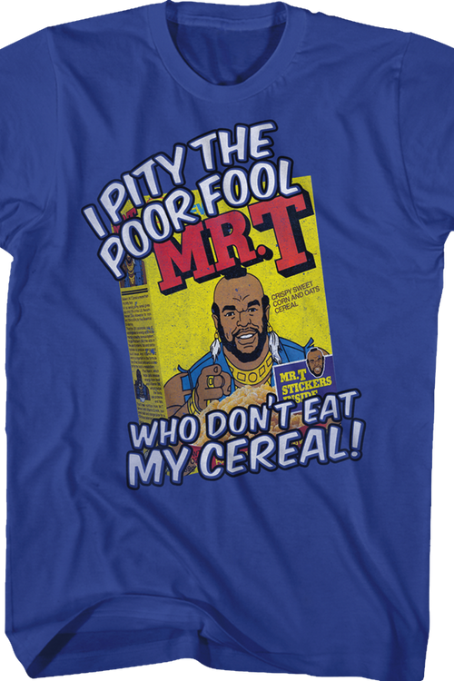 Cereal Mr. T Shirt