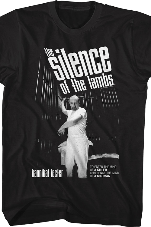 Challenge the Mind of a Madman Silence of the Lambs T-Shirt