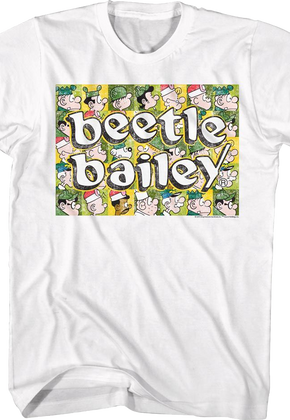 Character Collage Beetle Bailey T-Shirt