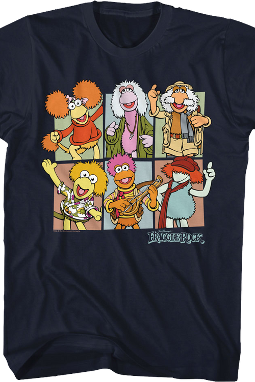 Character Panels Fraggle Rock T-Shirt