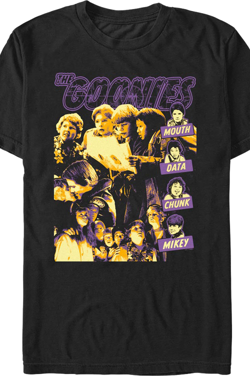 Characters Collage Goonies T-Shirt