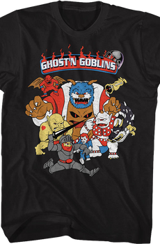 Arcade Flyer Ghosts 'N Goblins T-Shirt