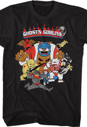 Arcade Flyer Ghosts 'N Goblins T-Shirt