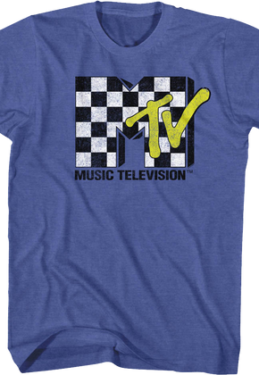 Checkerboard Logo MTV Shirt