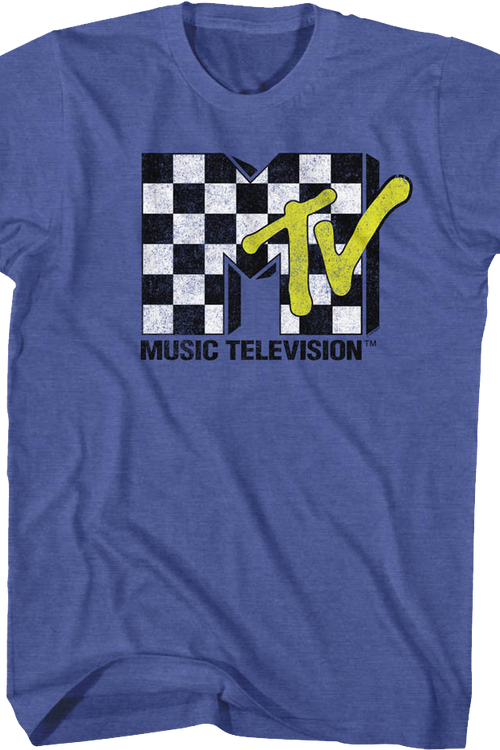 Checkerboard Logo MTV Shirt