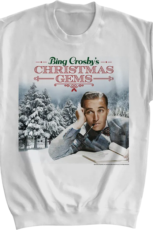 Christmas Gems Bing Crosby Sweatshirt