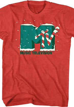 Christmas Snowfall Logo MTV Shirt