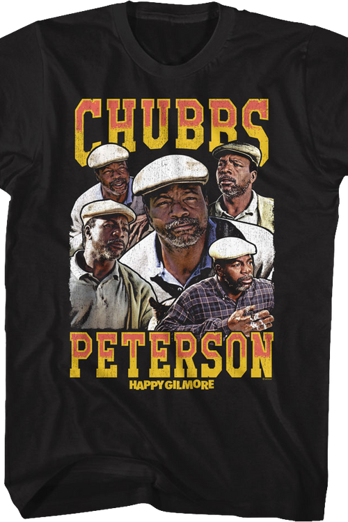 Chubbs Peterson Collage Happy Gilmore T-Shirt