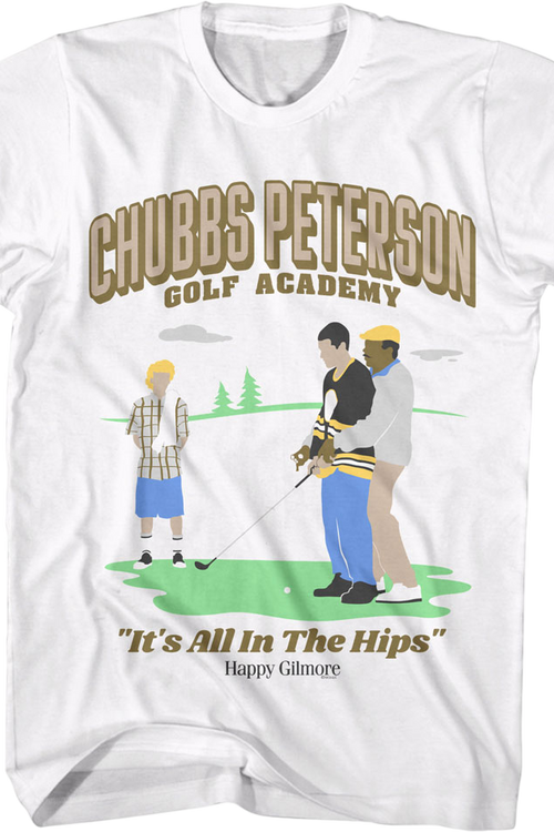 Chubbs Peterson Golf Academy Happy Gilmore T-Shirt