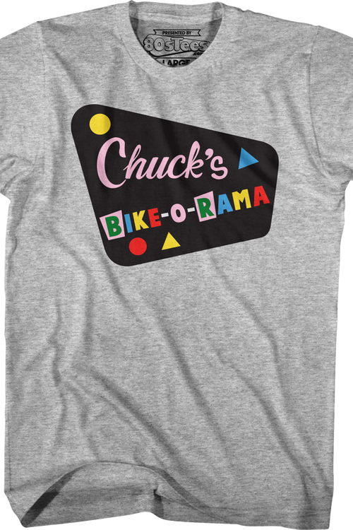 Chuck's Bike-O-Rama Pee-Wee's Big Adventure T-Shirt