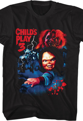 Chucky Collage Child's Play 3 T-Shirt