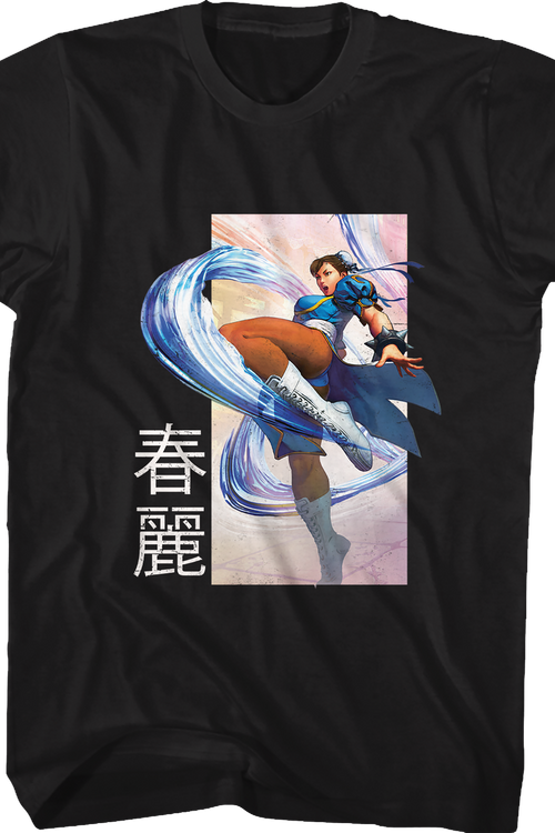 Chun-Li Hyakuretsukyaku Street Fighter T-Shirt