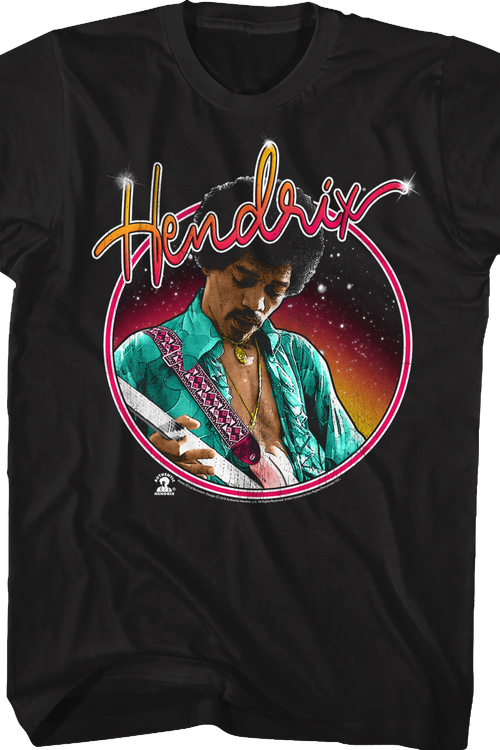 Circle Jimi Hendrix T-Shirt