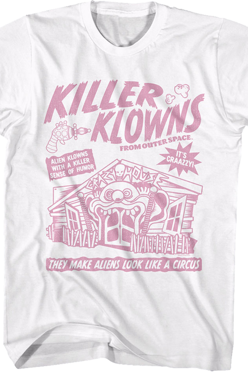 Circus Poster Killer Klowns From Outer Space T-Shirt