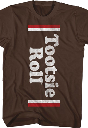 Classic Candy Wrapper Tootsie Roll T-Shirt