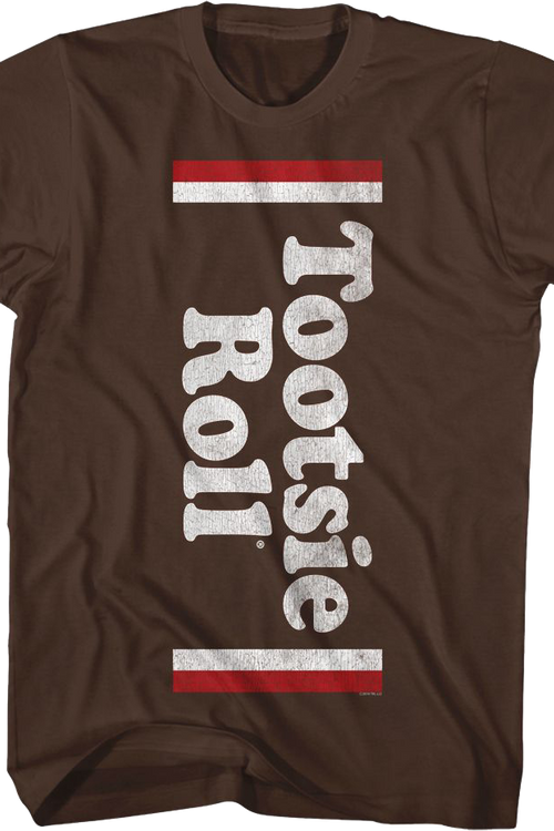 Classic Candy Wrapper Tootsie Roll T-Shirt