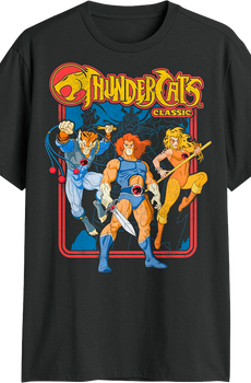 Classic Hero Poses ThunderCats T-Shirt